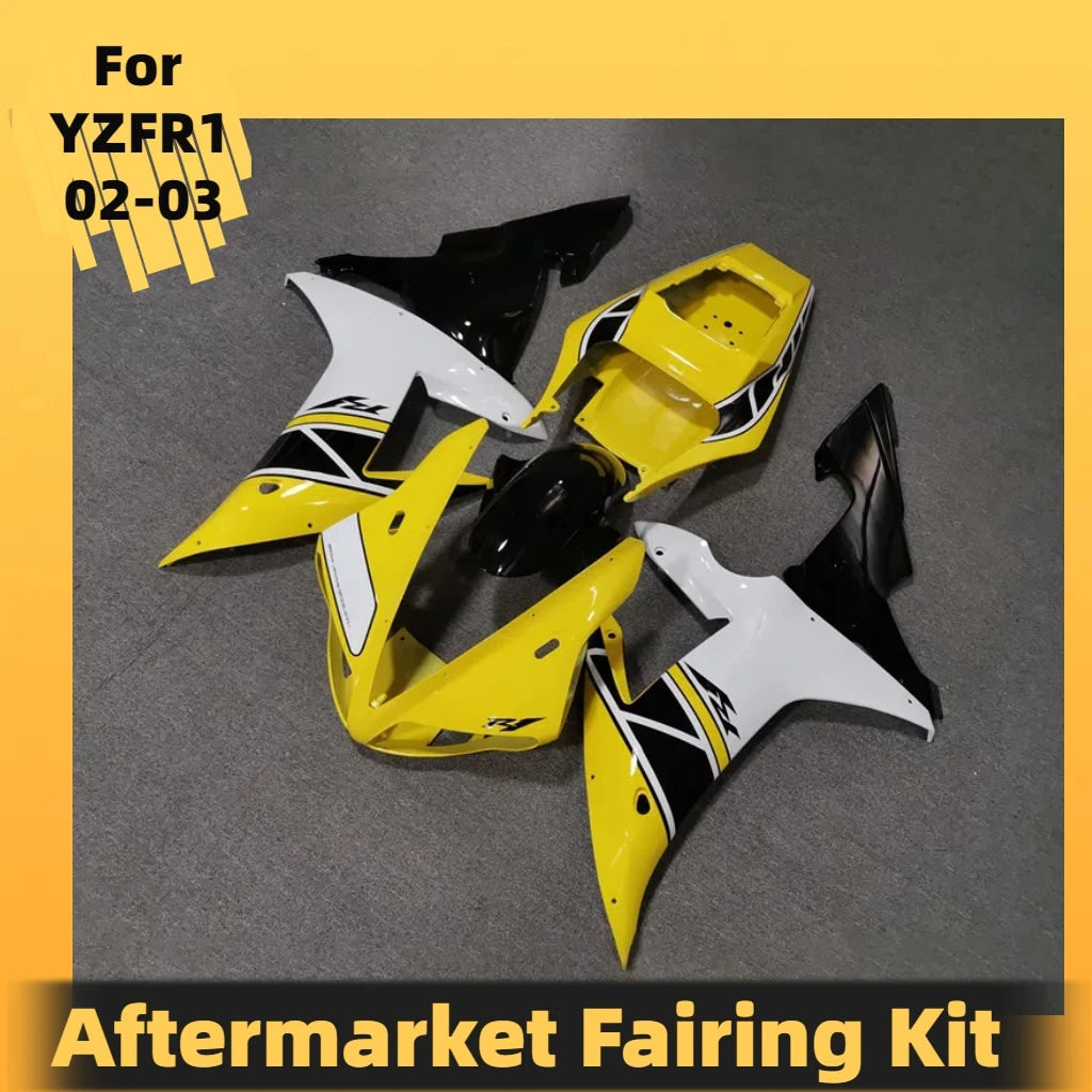

Fairings for YAMAHA R1 02 03 Motorcycle 100% High Quality Painted Fairing Kit Injection Molding Fit R1 2002 2003