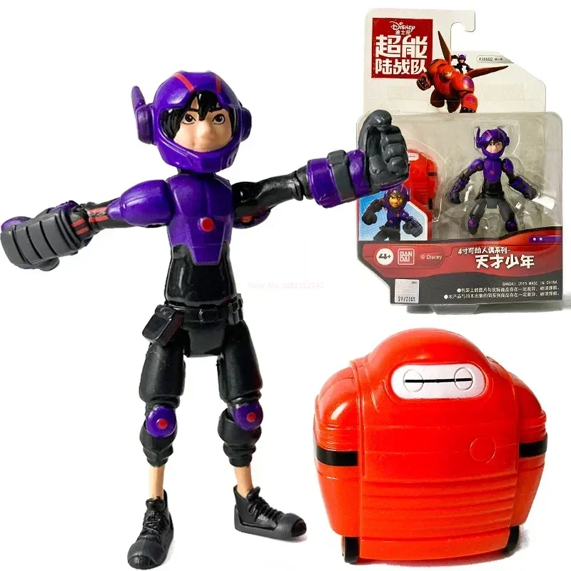 Caliente 16cm dibujos animados Big Hero 6 Baymax Fat Man Anime figuras de juguete modelo Baymax muñeca Pvc figura de acción modelo ensamblado regalos de cumpleaños