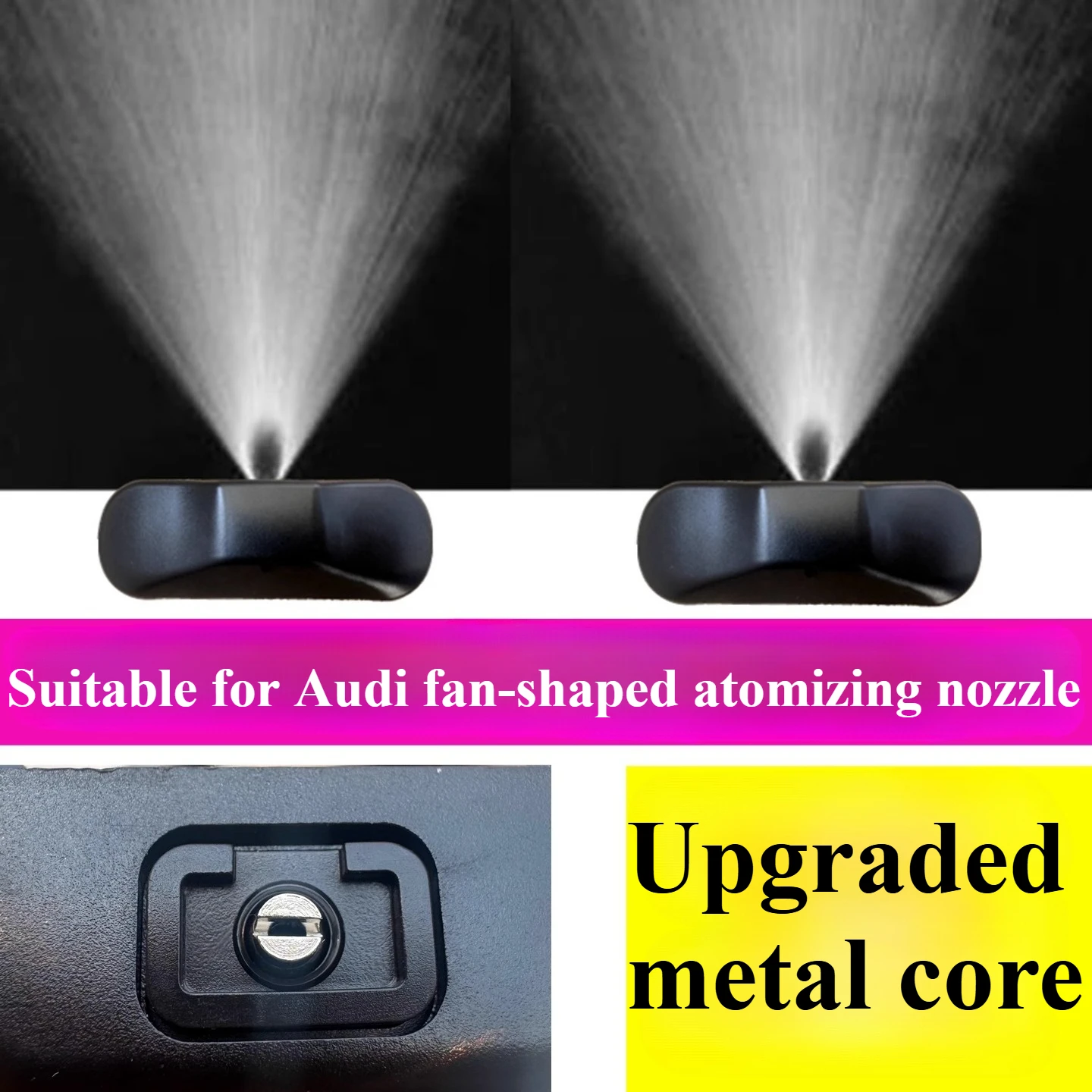 

For Audi A4LQ3Q5Q7A1A3A8A5A6L glass wiper nozzle Fan atomizer nozzle 1pcs