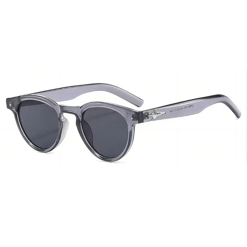 Women's Sunglasses with Elliptical Frames Resting on Stars