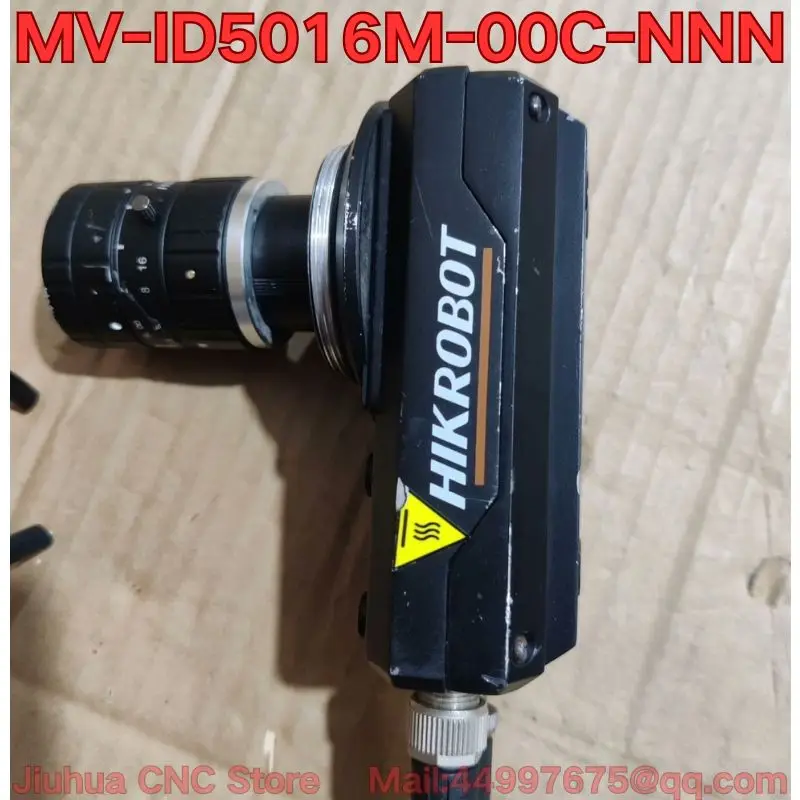 Used MV-ID5016M-00C-NNN industrial barcode scanner in normal working condition