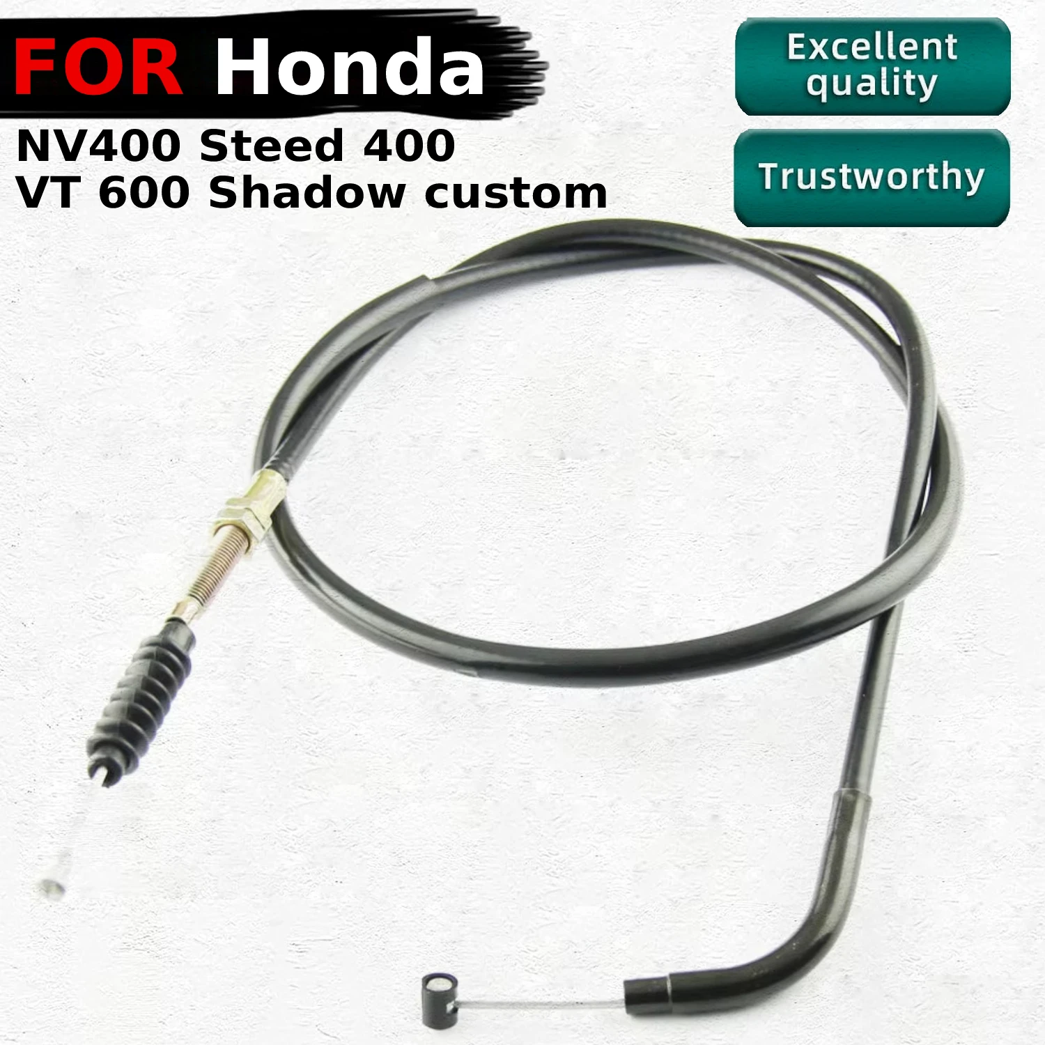 

Motorcycle Clutch Cable Steel Wire Line For Honda NV400 Steed 400 1992-1998 VT 600 Shadow custom 1993-2008 Accessories