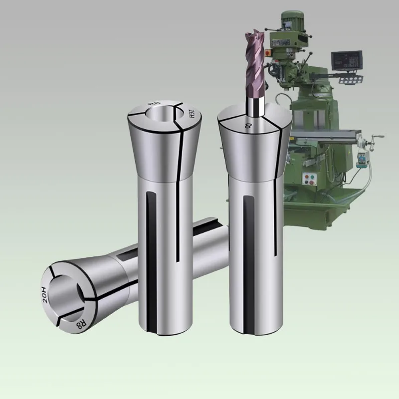 R8 Spring Collet Chuck Set Milling cutter chuck spring chuck for CNC Milling and Lathe Machining center Spare Parts