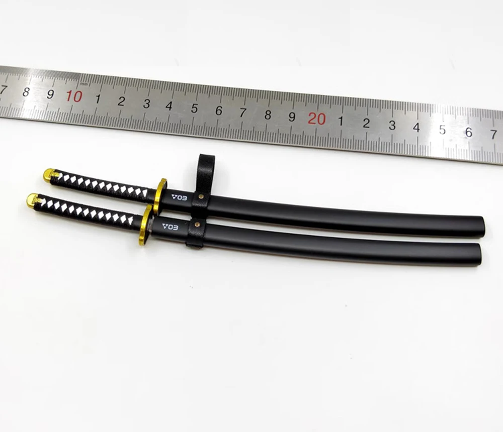 GDTOYS GD97006 kobieca pokojówka Mini zabawki zestaw długi podwójny broni pcv materiał dopasowany do 12 cali figurka kolekcjonować 1/6