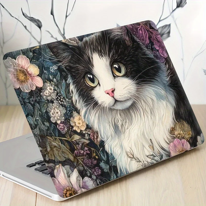 حزمة من 3 قطع، بما في ذلك قطع غيار واحدة، لا حاجة للقلق بشأن التقشير، مادة PVC، تصميم موضوع، ملصق كمبيوتر محمول، عالمي