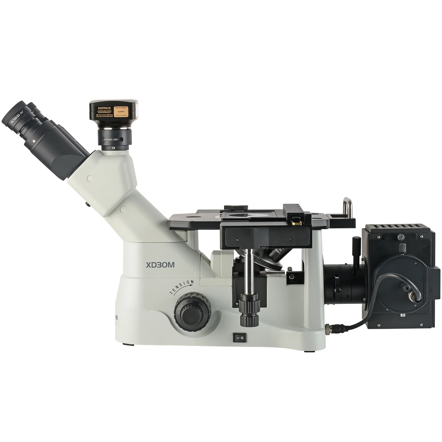 KOPPACE 177X-1772X Inverted Metallurgical Microscope 25MP HD USB 3.0 Measurement Camera