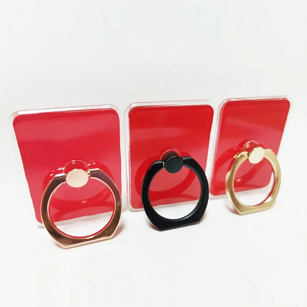 Rotatable Universal Spin Rotatable Finger Ring Phone Mount for Decoration