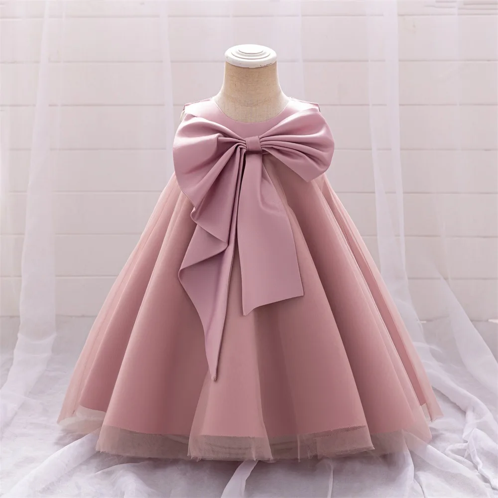 Charlotte Stylish Baby Toddler Bowknot Flower Girl Birthday Party Graduation Ceremony Pagenat Formal  Photography Dress