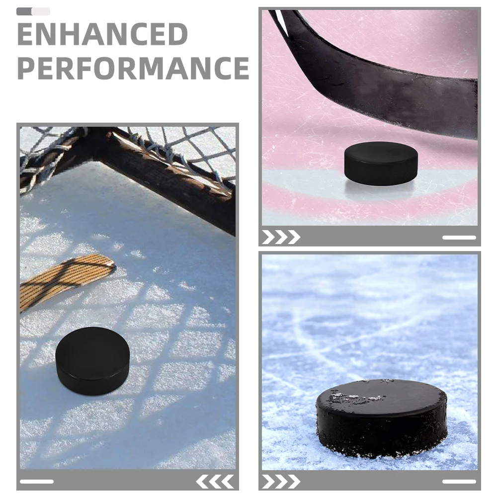 Indoor Hockey Puck Foam Air Pucks and Paddles Rechargeable Roller Blue Toddler Black