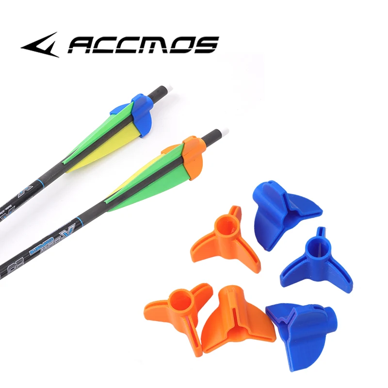 6pcs/Pack Arrow Feather Vane Protector Tool Prevents feather friction and damage Archery Hunting Shooting Accessory