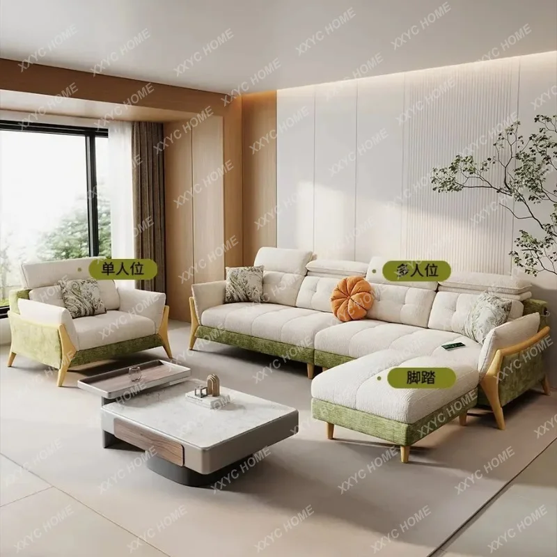 XXLounge Corner Living Room Sofas Puffs Futon Sectional  Replica Living Room Sofas Modern Decor Muebles Home Furniture