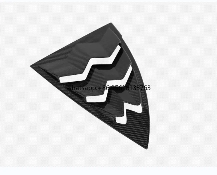 

Wet Window Louvers Spoiler Window Shade Air Vent Scoop Cover for Tesla Model Y 2026 Juniper