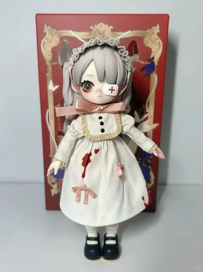 Nyssa Bizarre Nightmare Series Gothic Style Anime Action Figure 1/12 Bjd Blind Box Kawaii Surprise Mystery Doll Toy