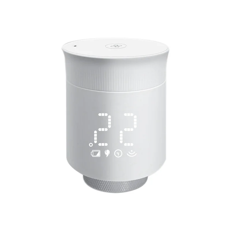 AUAU-Smart Radiator Thermostat, Programmable Temperature Controller Valve, Works With Alexa, TRV Thermostatic Radiator Valve