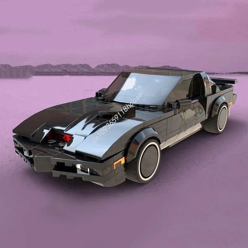 

379 шт. MOC MOC MOCturnal Knight Rider KITT модель строительные блоки архитектура рождественские подарки DIY образование кирпич детские игрушки на день рождения