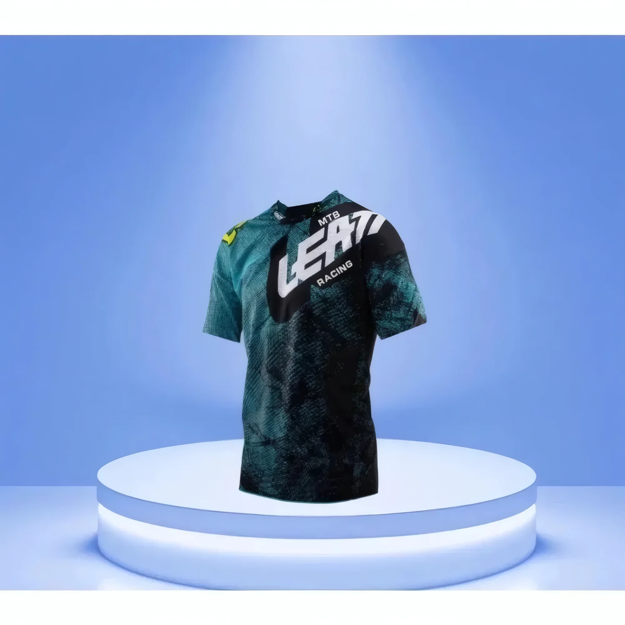 

Summer men's T-shirts, bicycle clothing, 3D printed sportswear, fitness loose, breathable and quick-drying