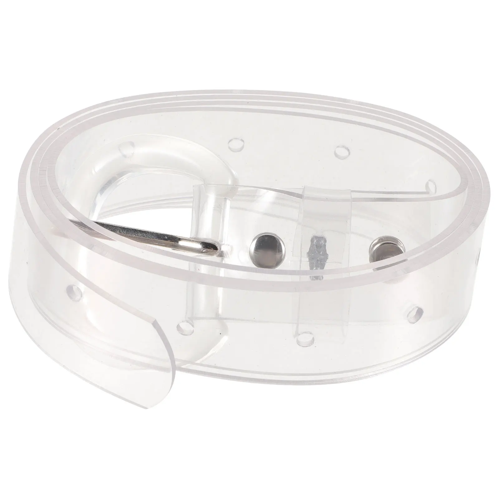 透明ウエストドレスアクセサリー軽量調節可能なストラップ女性用ジーンズカジュアルパンツドレスアクセサリー