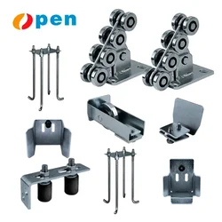 400kg cantilever gate kits with roller and rail for heavy duty sliding door roller