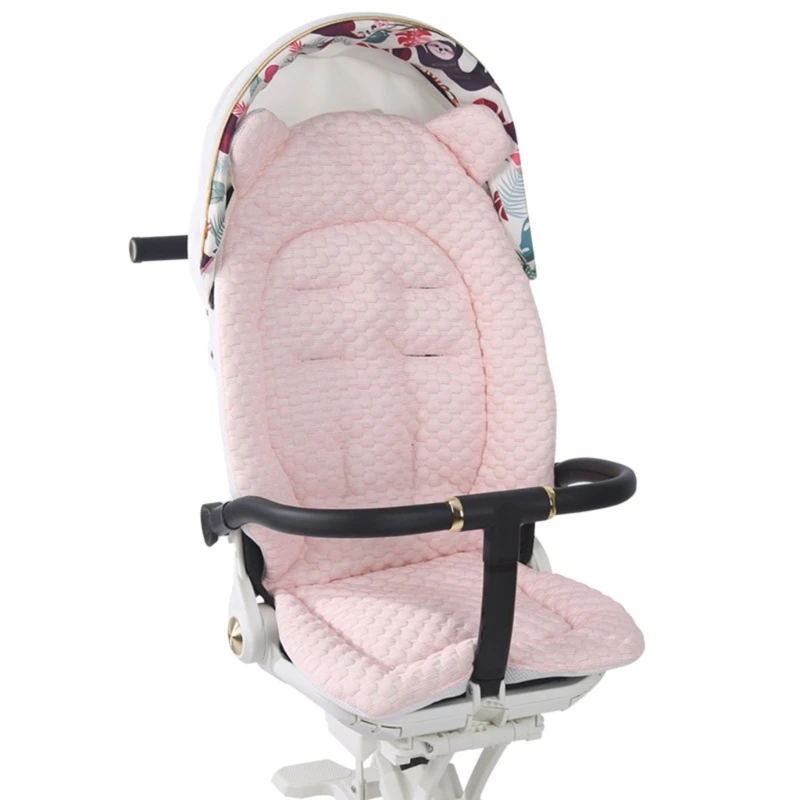 

W3JF Baby Stroller Cushion Buggys Pushchair Baby Car Liner Baby Body Support Pad for Toddler Baby Pram Carriage Cushion