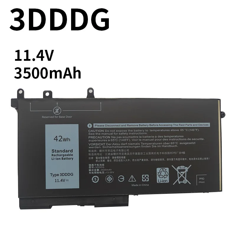 

Аккумулятор 3DDDG для Dell Latitude E5280 E5480 E5580 5280 5288 5290 5480 5488 5490 5491 5495 5580 5590 Precision 3520 3530 45N3J