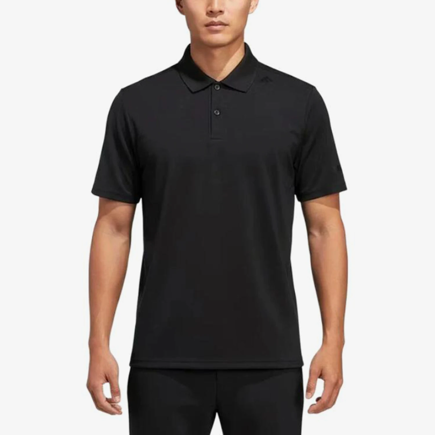 Adidas genuine solid color pullover short sleeved polo shirt men's short sleeved polo shirt KG0818