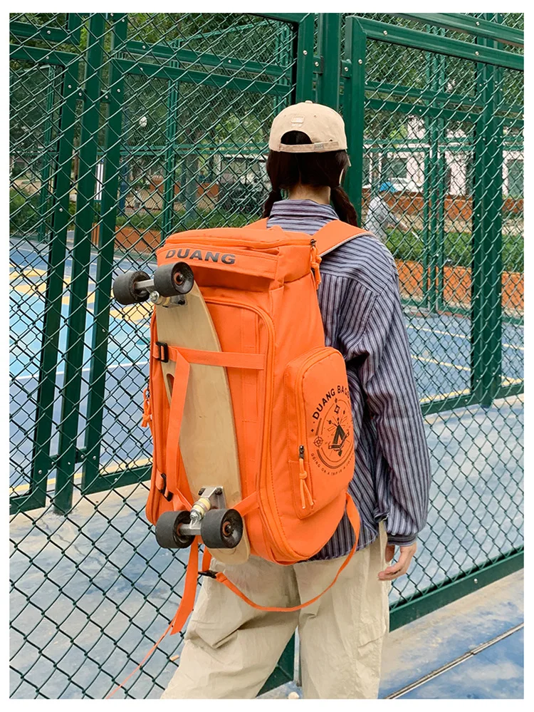 Korean-style Letter-Printed Backpack Kpop, Multi-Functional Sports Bag for Hiking, Climbing & Skiing, Casual Travel Backpack