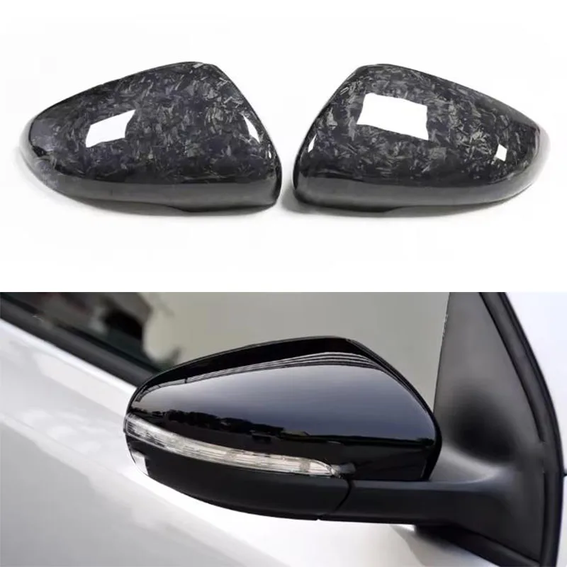 

Для Volkswagen Golf 6 7 MK6 MK7 Боковое зеркало заднего вида для Golf 7 CC GTI Кованые зеркальные колпачки из углеродного волокна Сменный стиль 2008+