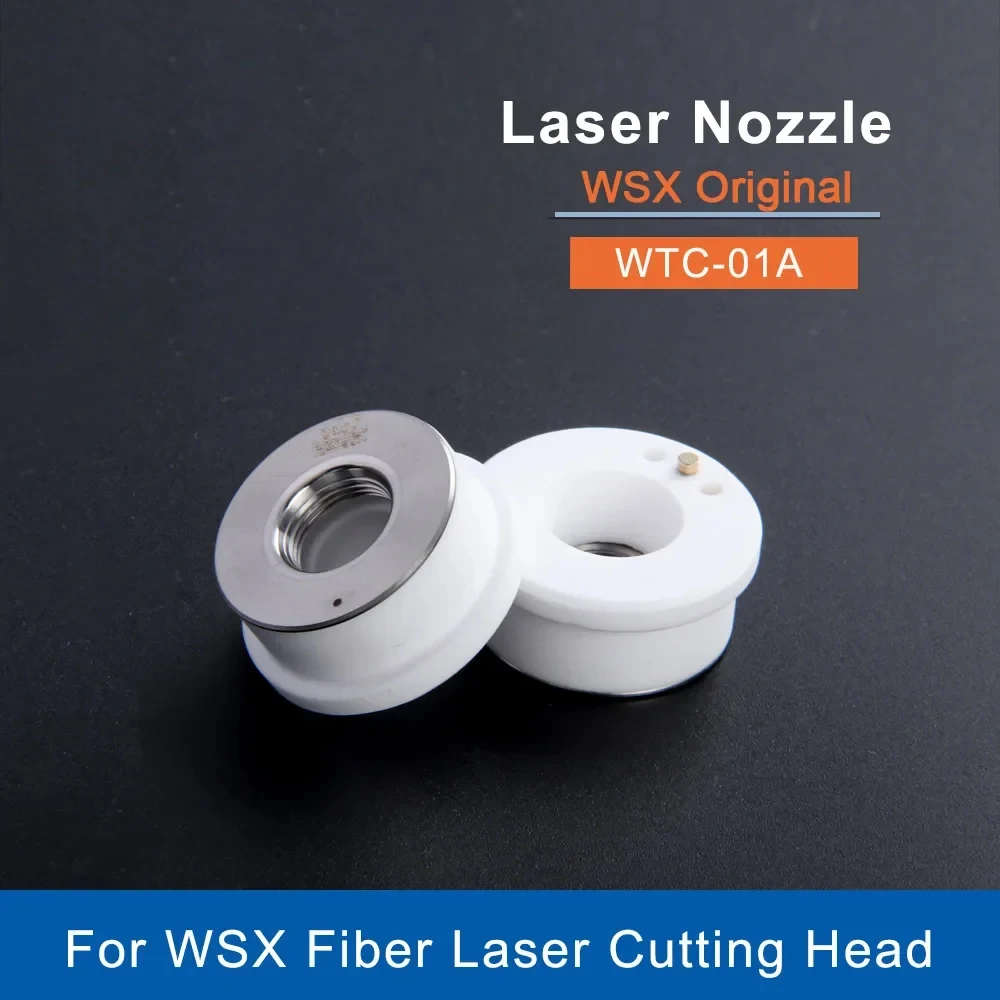 WSX oryginalny laserowy uchwyt na dysza ceramiczna D28 M11 włókno ceramiczne do lasera światłowodowego WSX WTC-01A oryginalna ceramika laserowa