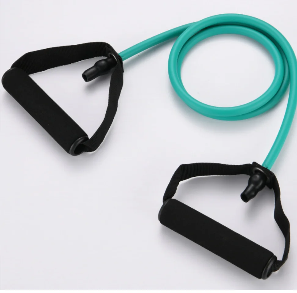 1pc tension rope straight tension rope Fitness equipment Resistance band Stretch plate elastic band Leg puller latex anti-breaki