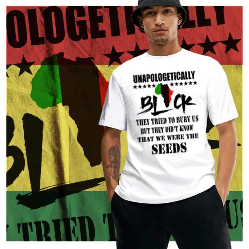 Unapologetically Black Angela Davis Marcus Garvey Malcolm X Huey P Woke T-Shirt