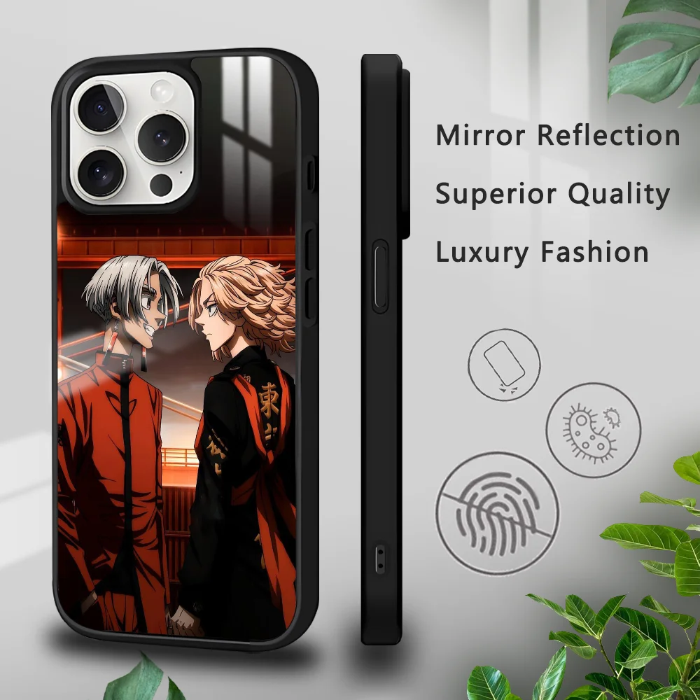 Tokyo R-Revengers Izana kurokawa Phone Case For iPhone 16 15 14 13 12 11 Pro Xs Max Mini Plus Celulares Hard Funda