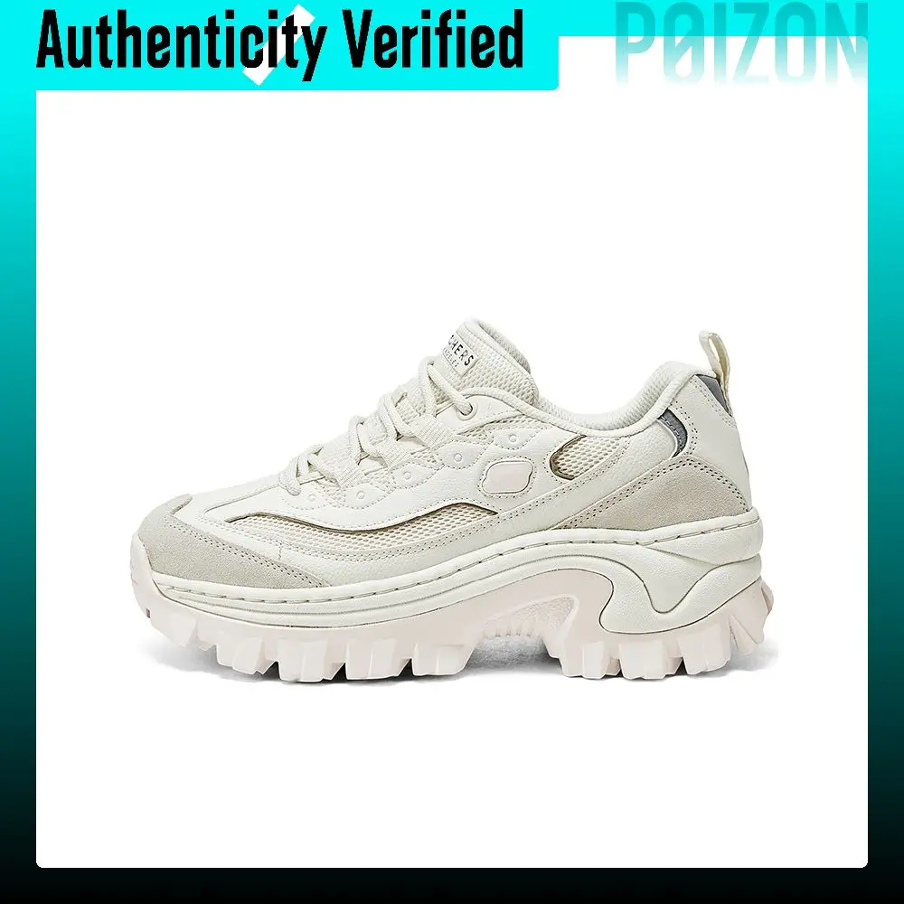 Skechers HI RYZE Honey Cake Shoes Abrasion Resistant Low top Chunky Sneakers Women's Ivory 177233-OFWT