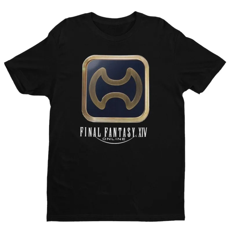 

00012549#A-Final Fantasy XIV Warrior Icon Premium Unisex T-shirt | Tanks Healers DPS, Gifts for Him, Her, Final Fantasy Fans and