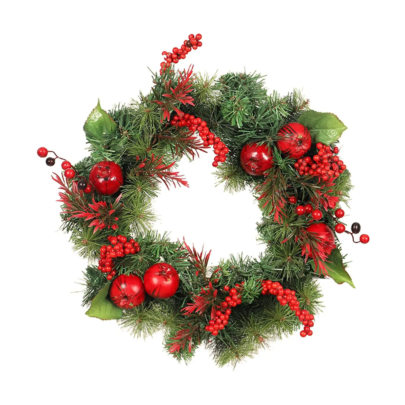 

Artificial Christmas Wreath Decoration Garland Decorative ,Flower Wreath Xmas Wreath for Door