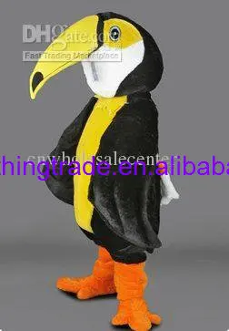 Nhanh Tùy Chỉnh Mới Chim Toucan Halloween Giáng Sinh Đầm Toàn Thân Đạo Cụ Bộ Trang Phục Linh Vật Trang Phục