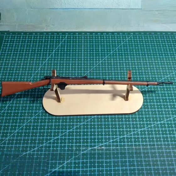 1/6 Scale 3D Printed Italian Vetterli M1870 Rifle Model for Action Figures Toy Gun Miniature