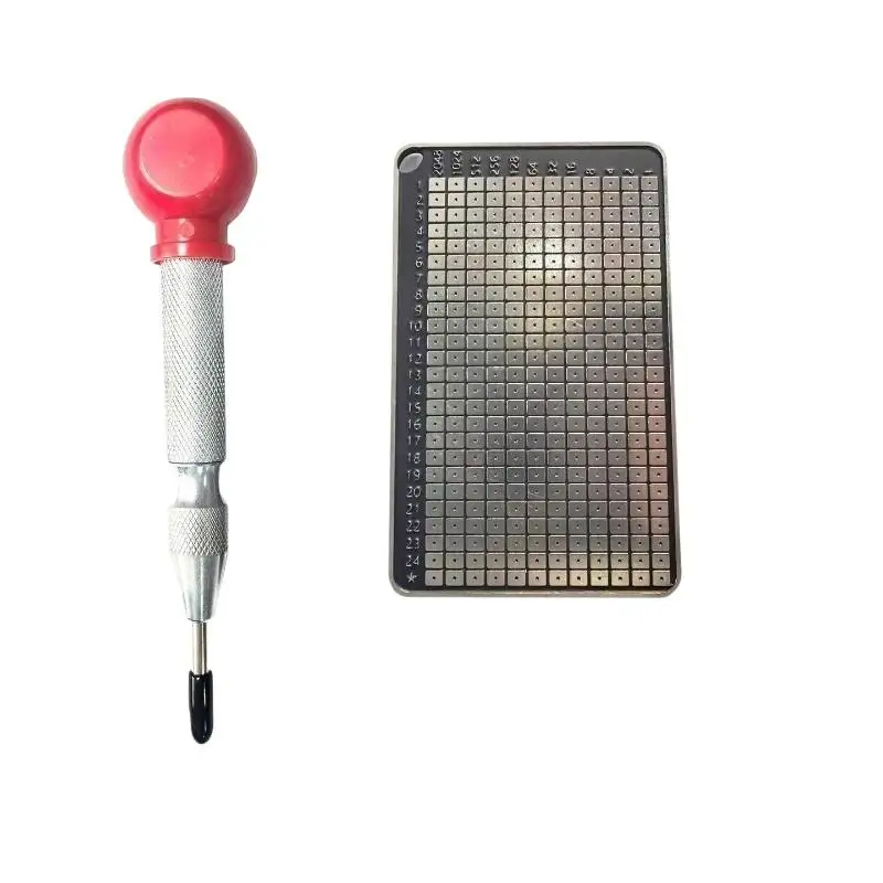 BIP39 Seed Phrase Stahlplatte, beidseitig graviert, 24-Bit-Hardware-Passwort-Backup für die Krypto-Kaltwährungs-Speicherung 〔88〕 – Detail 5