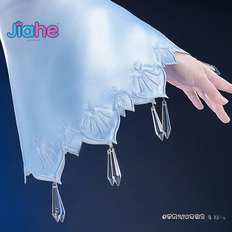 الأبيض سنو RWBY آيس كوين تأثيري روبي زي معطف حمالة حقيبة فستان تاج cummerbund مجموعة هالوين الحلو امرأة موحدة