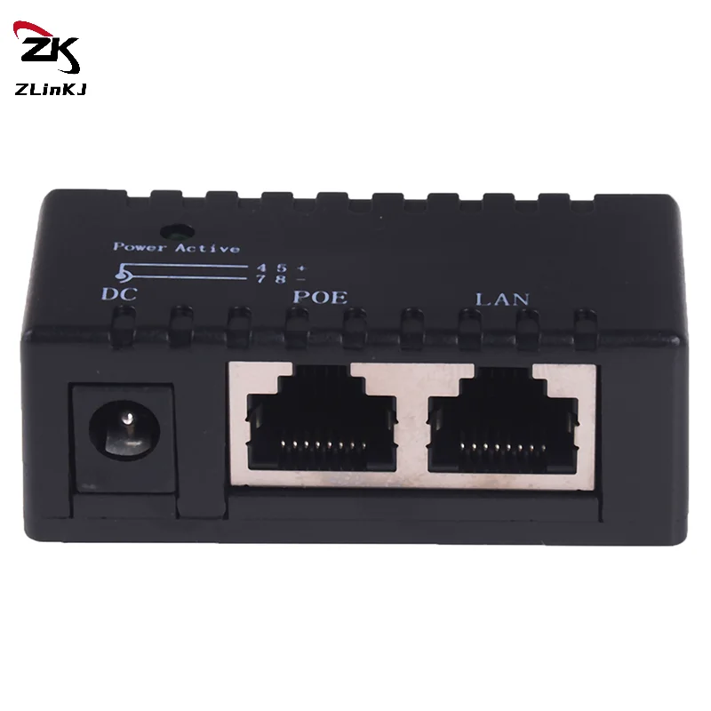 (ZYDD01) 1PCS 12V - 48V Passive POE injector for IP Camera VoIP Phone Netwrok AP device