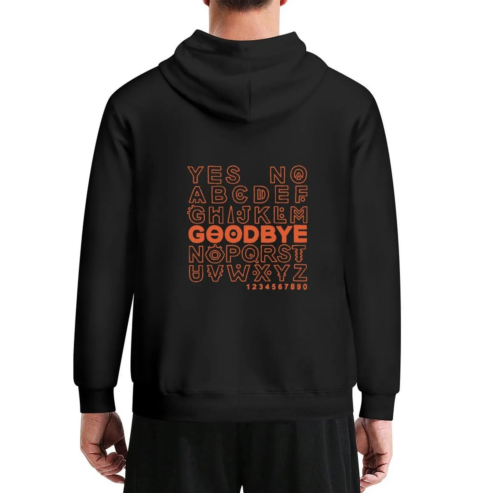

Plastic Bag Ouija Board Hoodie korean autumn clothes hooded shirt winter clothes aesthetic clothing autumn hoodie