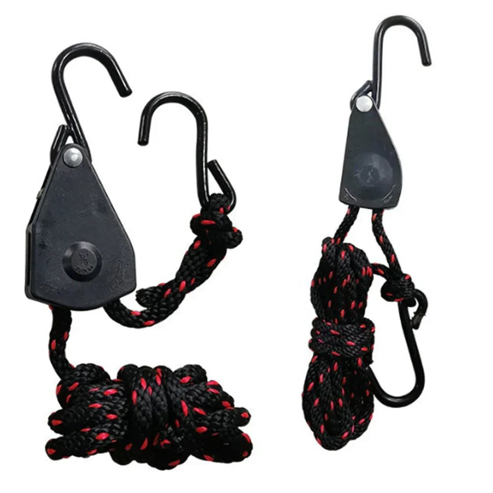 For Camping Canopy Tents Binding Rope Hanging Rope Camping Polypropylene Rope Secure Attachment ABS Plastic Firm Grip