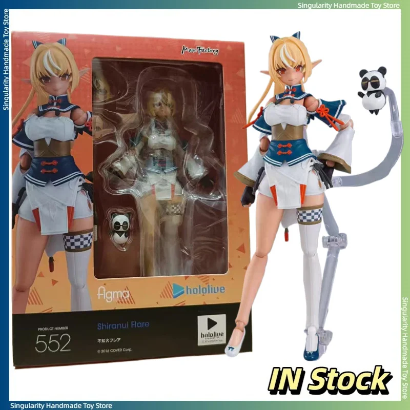 【In Stock】 MF Figma 552 Hololive Phase III, Unbeknownst To Fire, Freya Mobile Doll, Handmade Model, Gift Toy