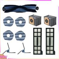 B15C 11PCS For Eufy X10 Pro Omni Robot Vacuums Cleaner Replacement Parts Main Side Brush Hepa Filter Mop Cloth Dust Bag