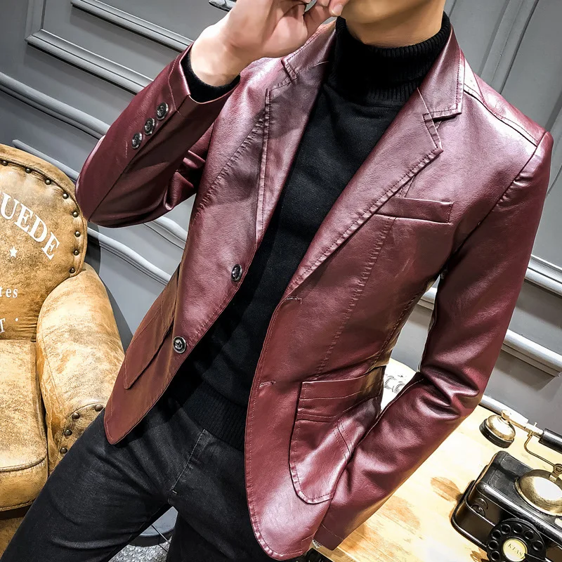 Thumbnail 3 - #1 Trending Mens Leather Coats Right Now