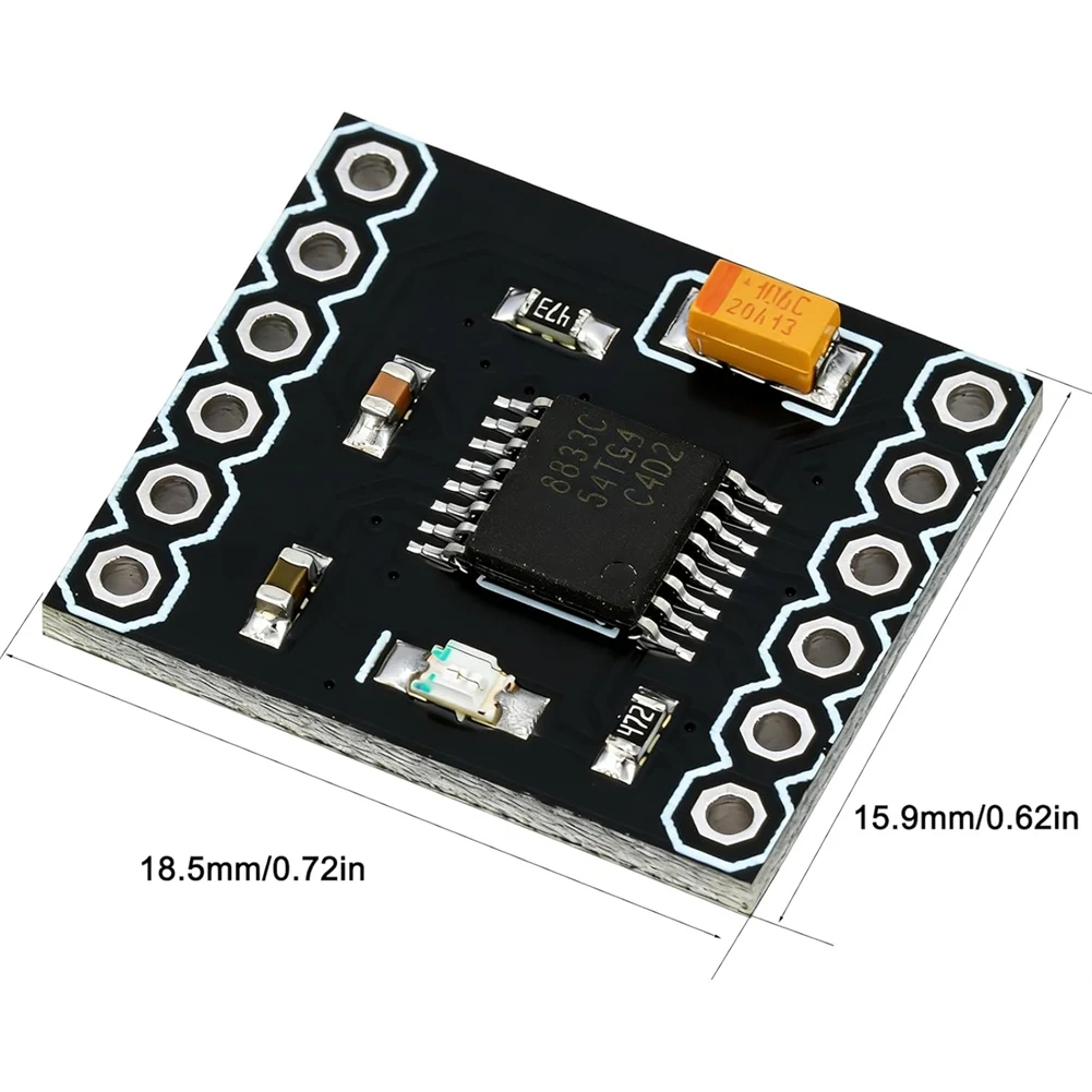 618 Mega Sale 6pcs DRV8833 Motor Driver Module Dual H Bridge DC Motor Controller with Breadboard Jumper Wire