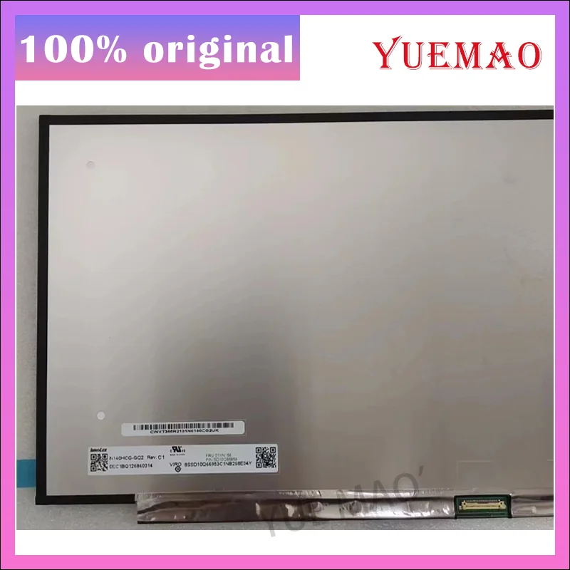 Imagem -04 - Ips Laptop Display Matrix Display Matrix N140hcg-gq2 1920x1080 72 Ntsc Edp 30 Pinos Fit N140hcg-gr2 N140hcr-ga2 Ne140fhm-n61 14