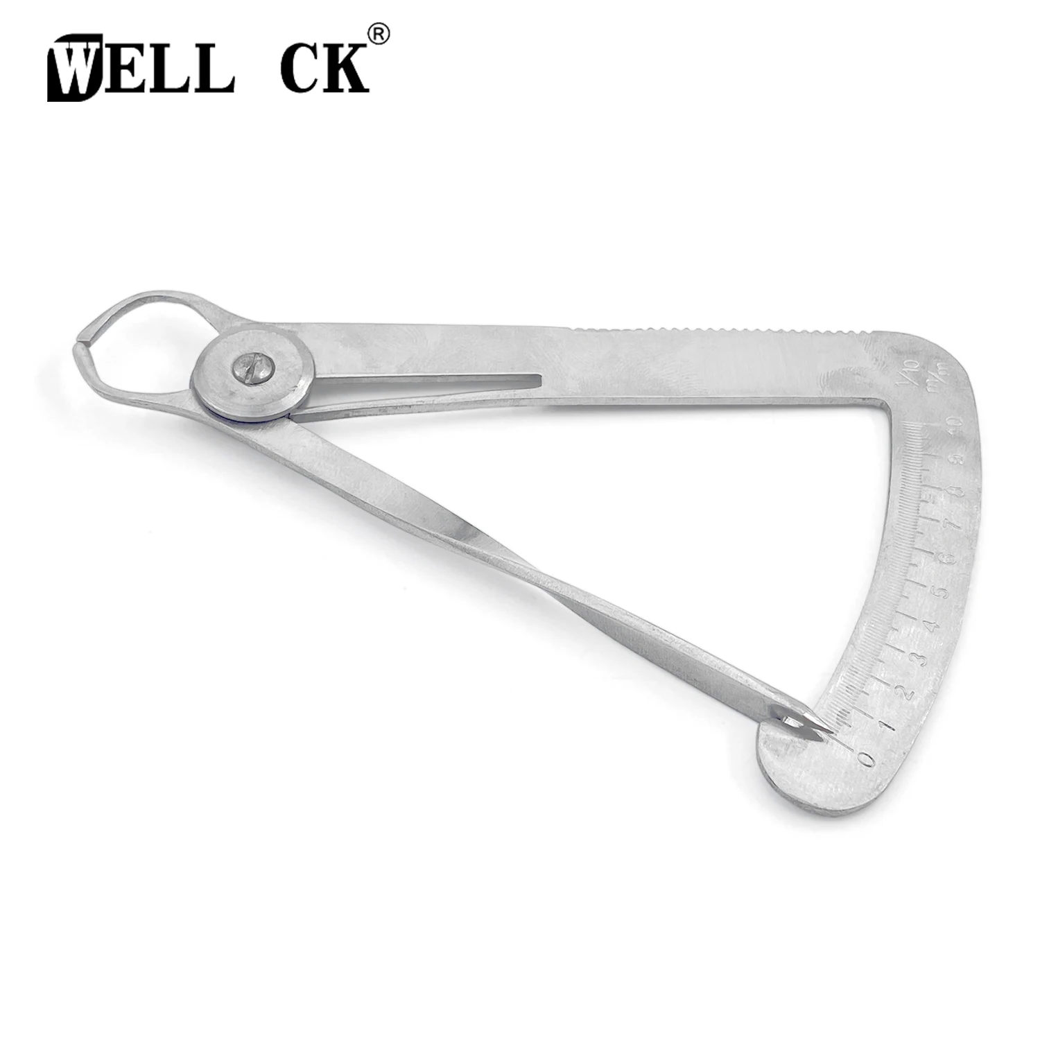 

Dental Gauge Caliper Dental Caliper for Metal Wax Dental Lab Stainless Steel Dentist Metal Wax Thickness Measurement Ruler Tool