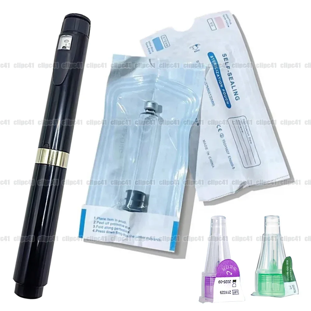 1 Set Sterile Individual Packaging Magic Pen Tattoo Pen Kit Cartridges 3ml Empty Cassette Bottle For Lilly Insulin Pen Medical