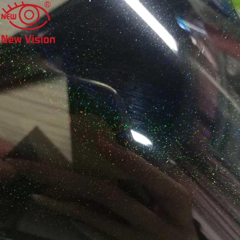 Wunderschöner, glitzernder Sternfilm-Aufkleber mit glitzerndem, reflektierendem Autofenster-Tönungsaufkleber