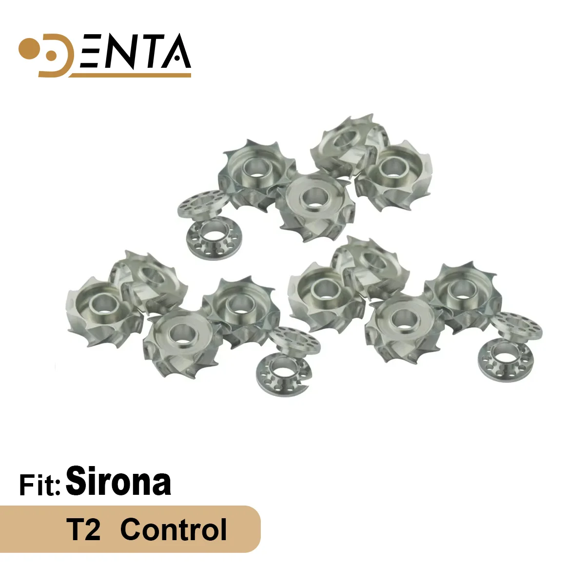 Impeller For Sirona T2 Control CS Handpiece  Dental impeller Fit Sirona T2 Control Cartridge dental turbine and rotor